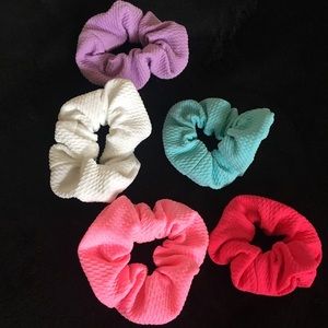 Hair scrunchies